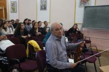 The Odessa National A. V. Nezhdanova Academy of Music  :: Photo Gallery :: Master-class of the laureate of international competitions, Professor Mikhail Vayman